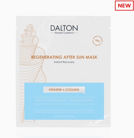 Dalton - Sun Care - Vliesmasker - Regenerating After Sun Mask